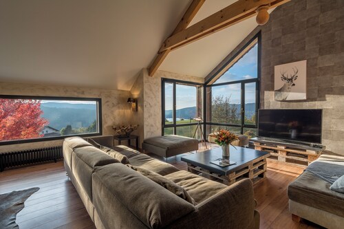 Hochstehendes Vogesen-Bauernhaus, Les Bois du Cerf