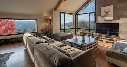 Hochstehendes Vogesen-Bauernhaus, Les Bois du Cerf