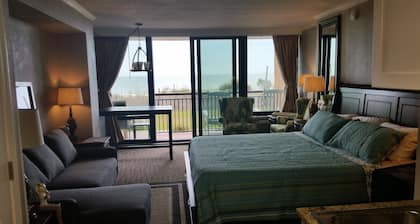 Le héron bleu au Caravelle Resort