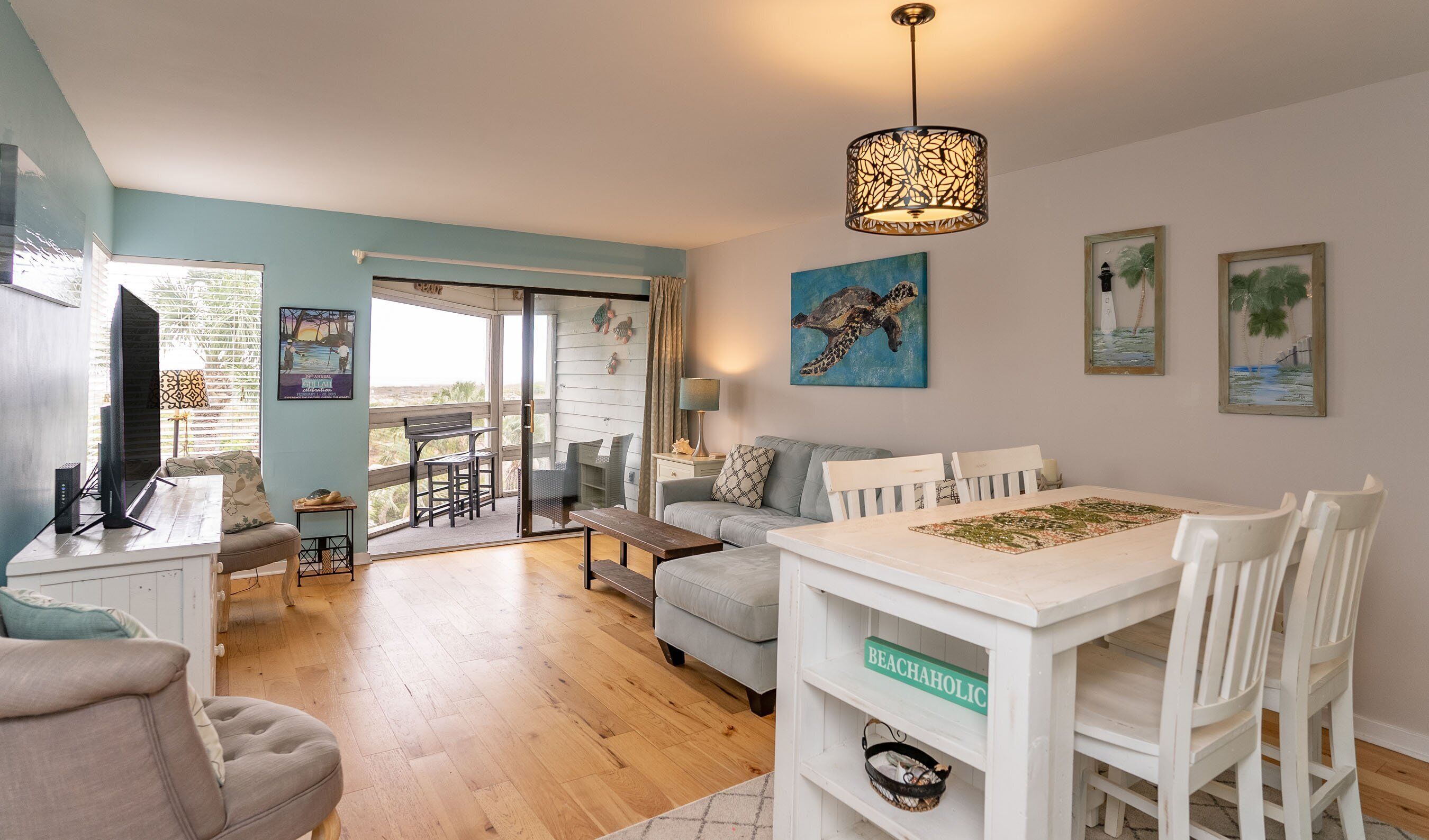 Smart TV, books, stereo, printers