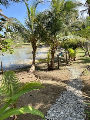 Property grounds - BEACH FRONT HOUSE SURROUNDeD BY 2 PRIVATE BEACHES (Santa Isabel)
