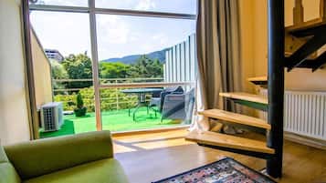 Free toiletries, hair dryer, slippers, towels