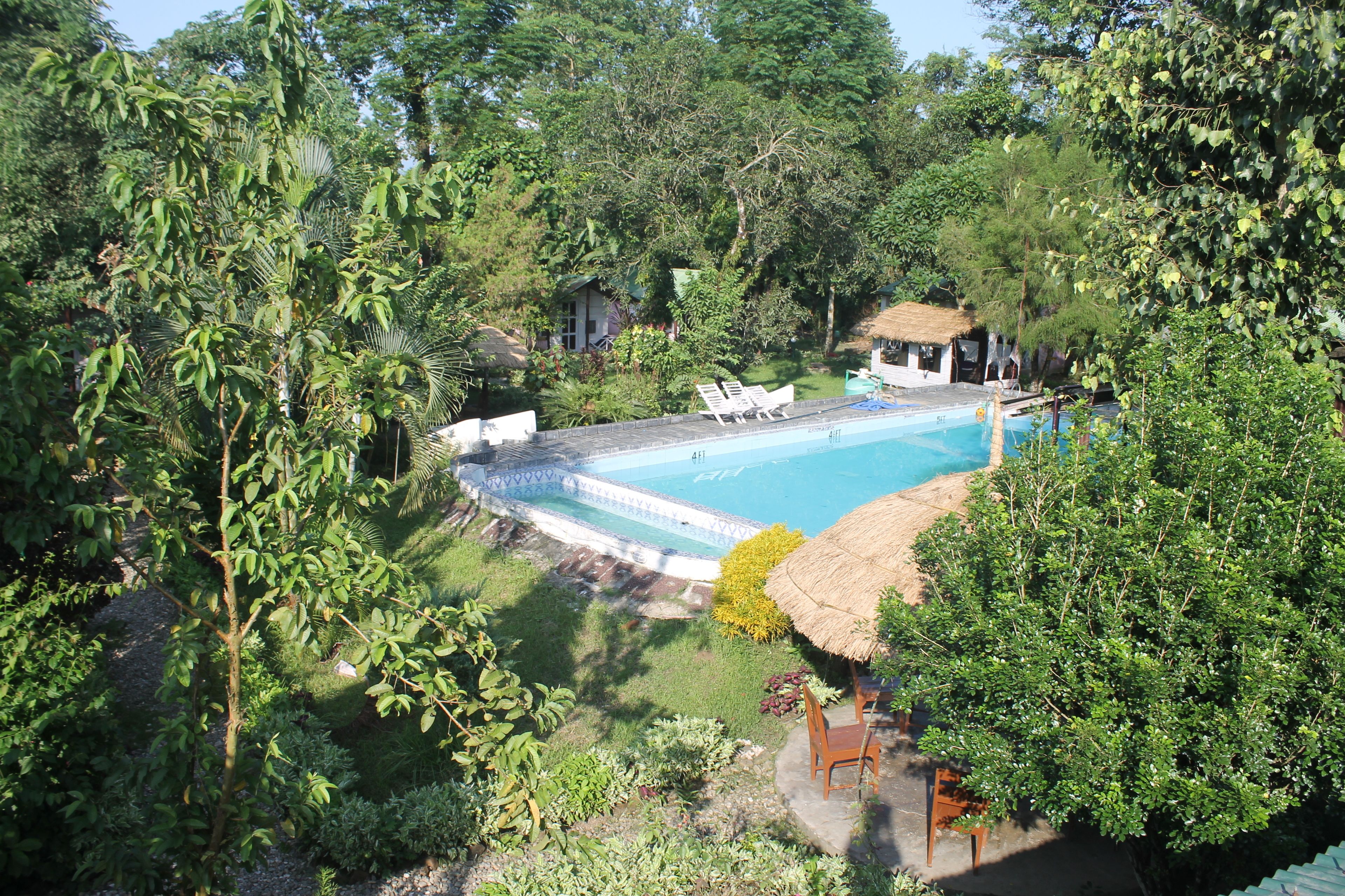 Seasonal outdoor pool
