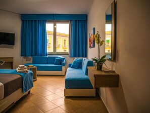 Premium bedding, soundproofing, free WiFi, bed sheets
