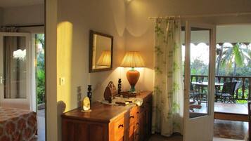 3 bedrooms, iron/ironing board, travel cot, WiFi