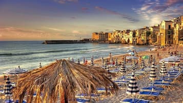 Am Strand, Liegestühle