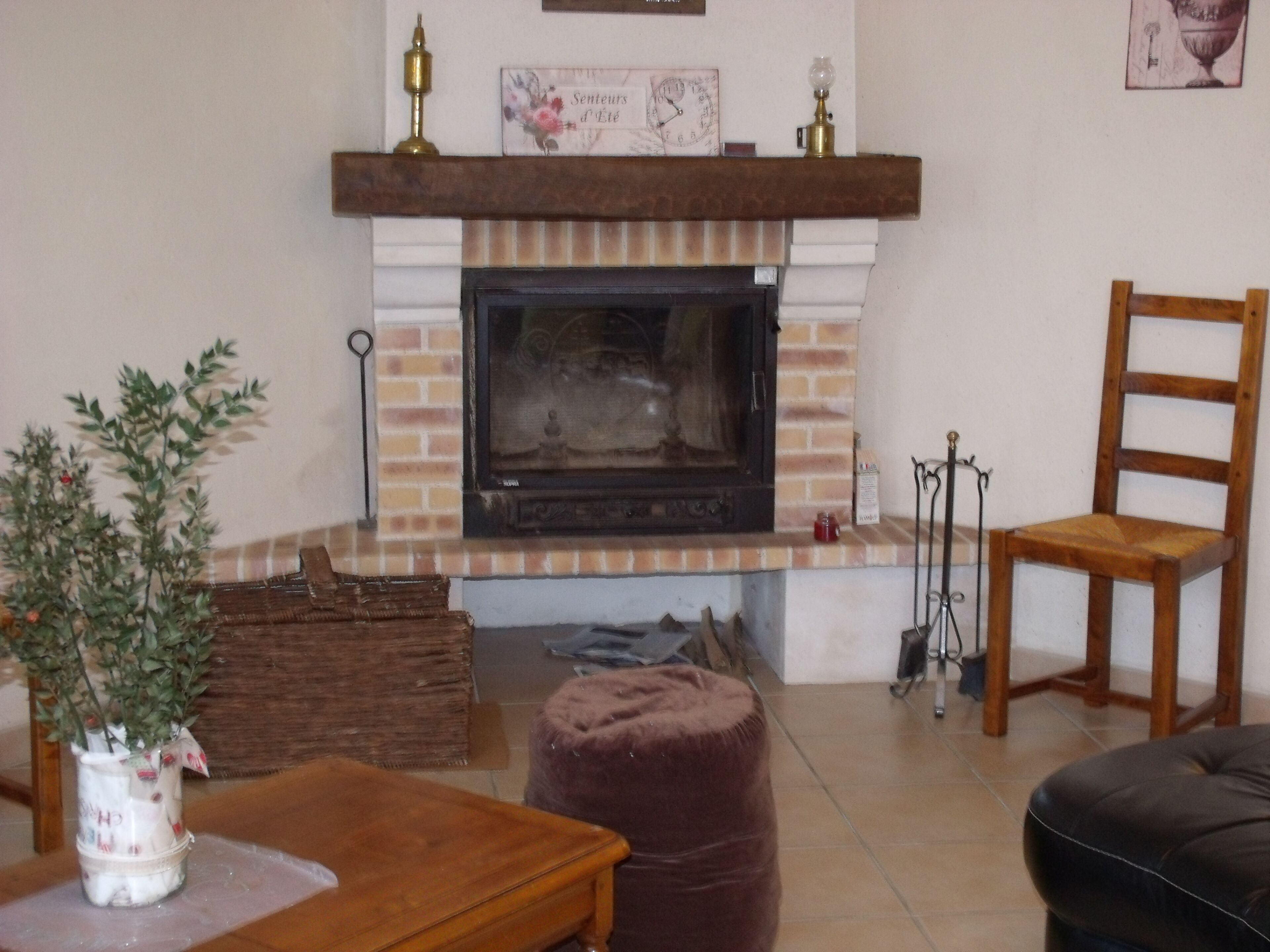 TV, fireplace, DVD player, toys