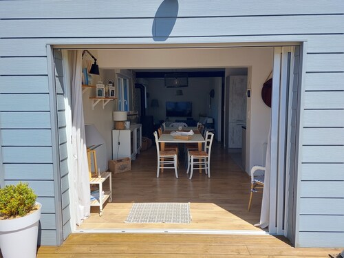 House in the heart of the resort... Relaxation and rest assured 900 m from the beach
