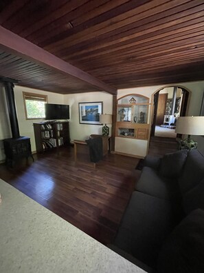 Fernseher, Kamin, Videospiele, DVD-Player