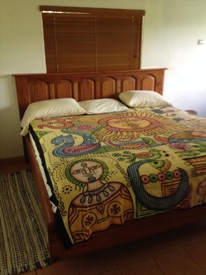 1 bedroom, in-room safe, free WiFi, bed sheets - Slice Of Paradise, Bungalow for 2, full kitchen & bath, king bed, AC, & gazebo (Playa Matapalo)