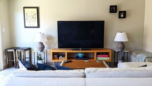 Living area - Modern 4BR; Convention Ctr~2mi; Yard/Patio/Outdoor Bar; AC, W/D, 4-car Parking! (San Diego)