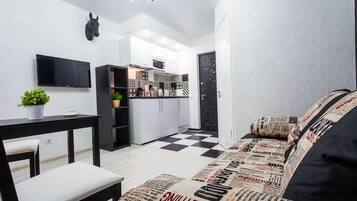 Apartment (Second Floor) | 1 Schlafzimmer, Schreibtisch, Bügeleisen/Bügelbrett, kostenloses WLAN