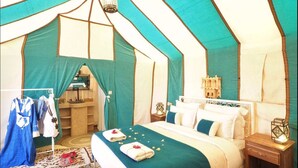Tent, 1 Double or 2 Twin Beds | WiFi (free), bed sheets - Sahara Stars Camp (Taouz)