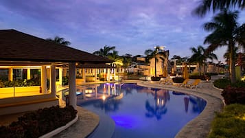 5 outdoor pools, pool cabanas (surcharge), pool umbrellas