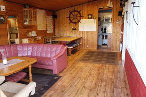 Televisie en een open haard