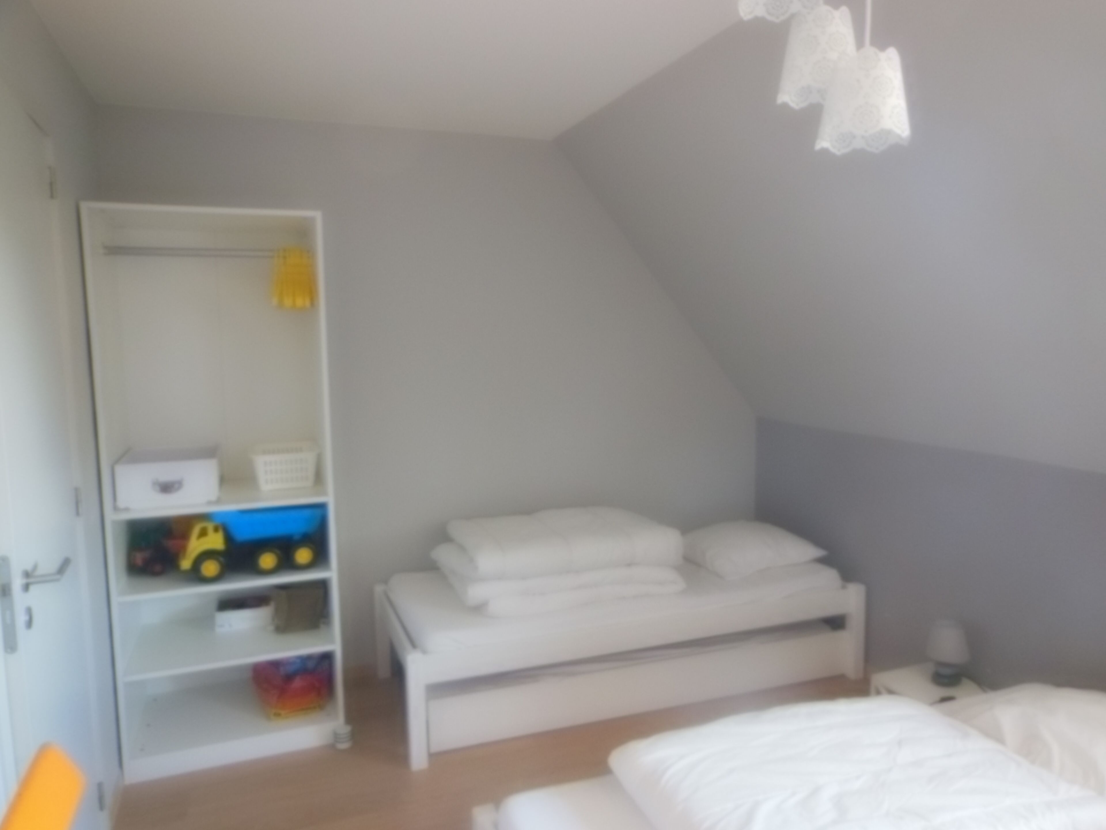 2 chambres, fer et planche à repasser, lit parapluie, Wi-Fi gratuit