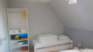 2 chambres, fer et planche Ă repasser, lit parapluie, Wi-Fi gratuit