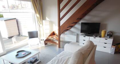 Les Becots, villa familiale proche plage avec jardin