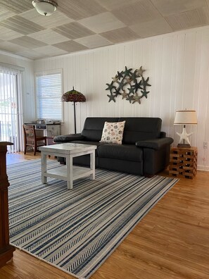 TV, caminetto, libri, impianto stereo