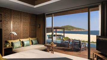 Villa, Private Pool, Beachfront | Beach/ocean view