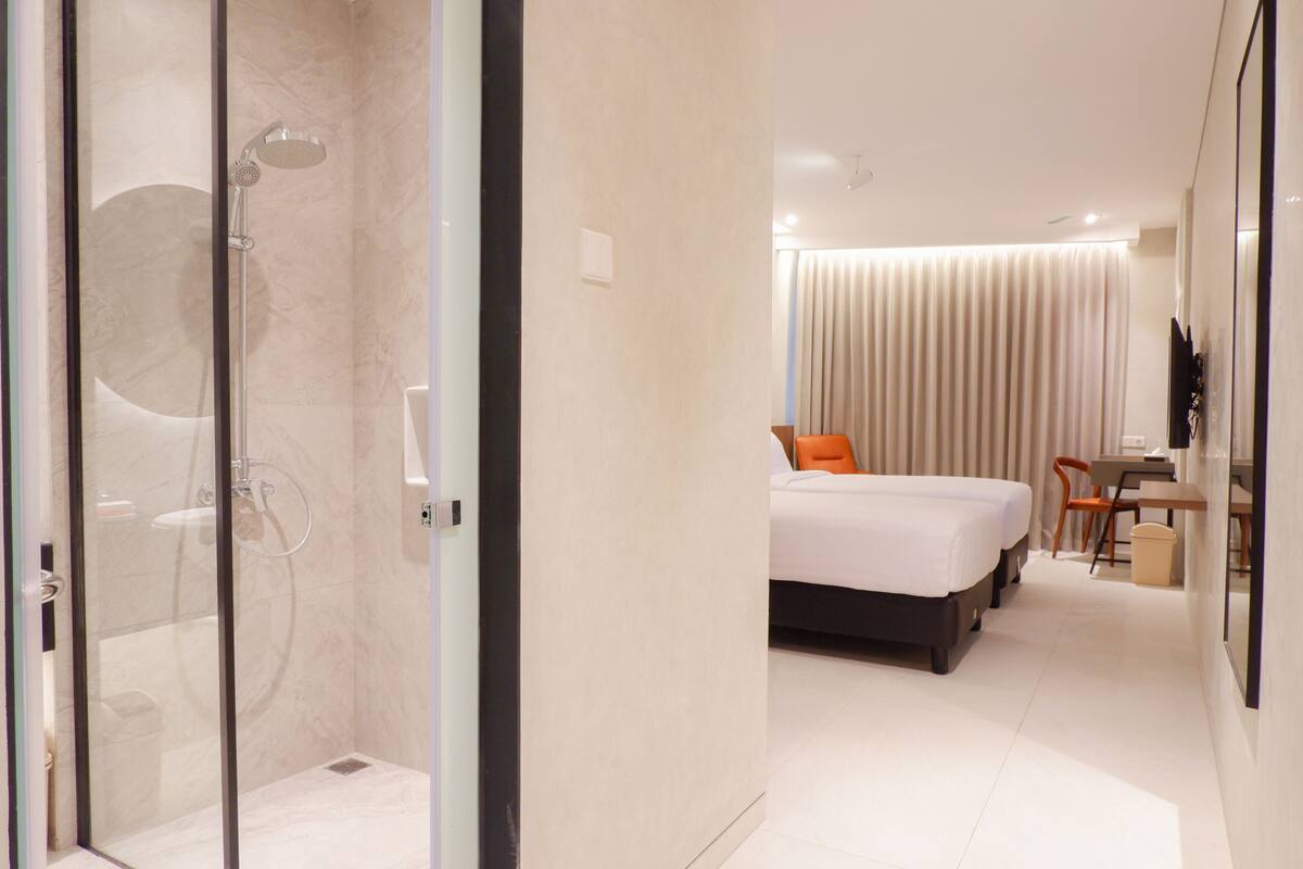 Grand dubbelrum | Värdeförvaringsskåp på rummet och gratis wi-fi