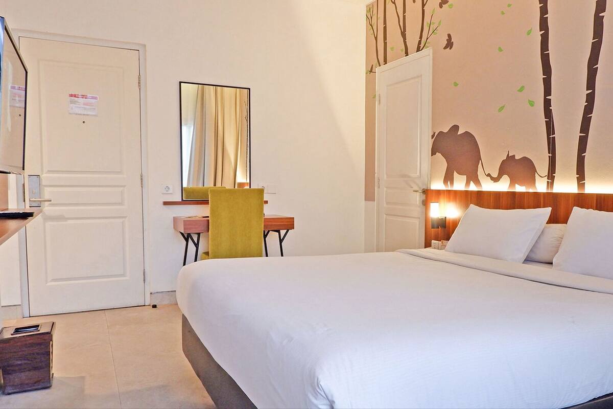 Deluxe dubbelrum (Resort) | Värdeförvaringsskåp på rummet och gratis wi-fi