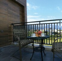 스탠다드 더블룸, 발코니 | 발코니 전망