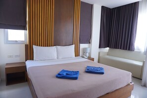 Een kluis op de kamer, gratis wifi, beddengoed