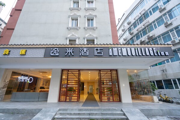 Fachada de la propiedad