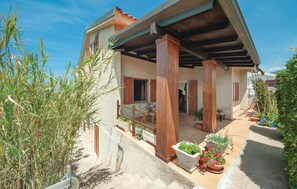 Terrace/patio - Beach front apartment in Porto Alabe (Porto Alabe)