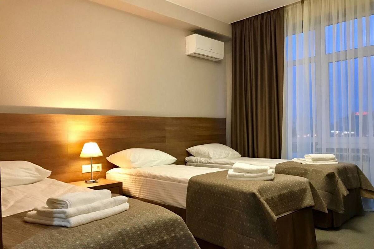 Standard Triple Room | Premium bedding, in-room safe, blackout curtains, soundproofing