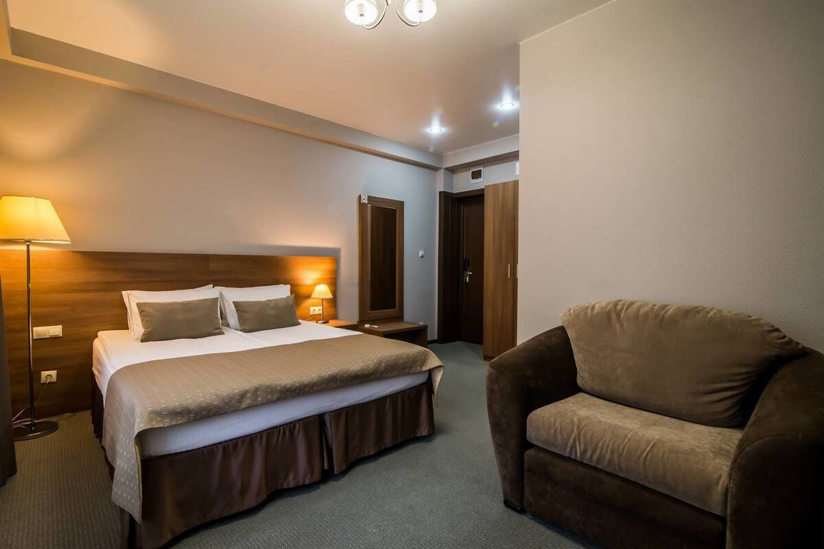 Standard Room, 1 Double Bed with Sofa bed | Premium bedding, in-room safe, blackout curtains, soundproofing