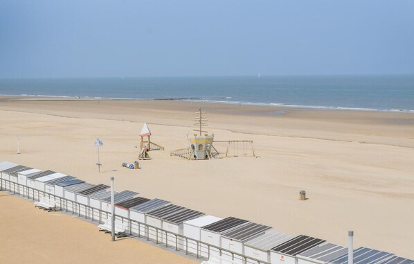 Vlak bij het strand, vissen