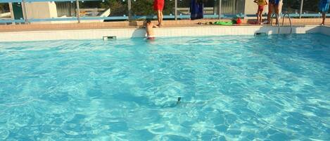 Seasonal outdoor pool