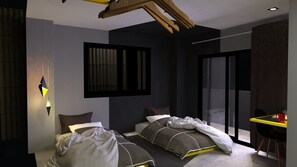 In-room safe, blackout drapes, free WiFi, bed sheets - Ratch 66 (Bangkok)