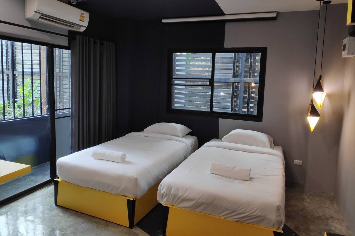 In-room safe, blackout drapes, WiFi (free), bed sheets