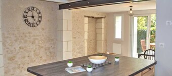 Charming Holiday Home in the Heart of Chédigny with Private Garden, Parking, and Modern Amenities