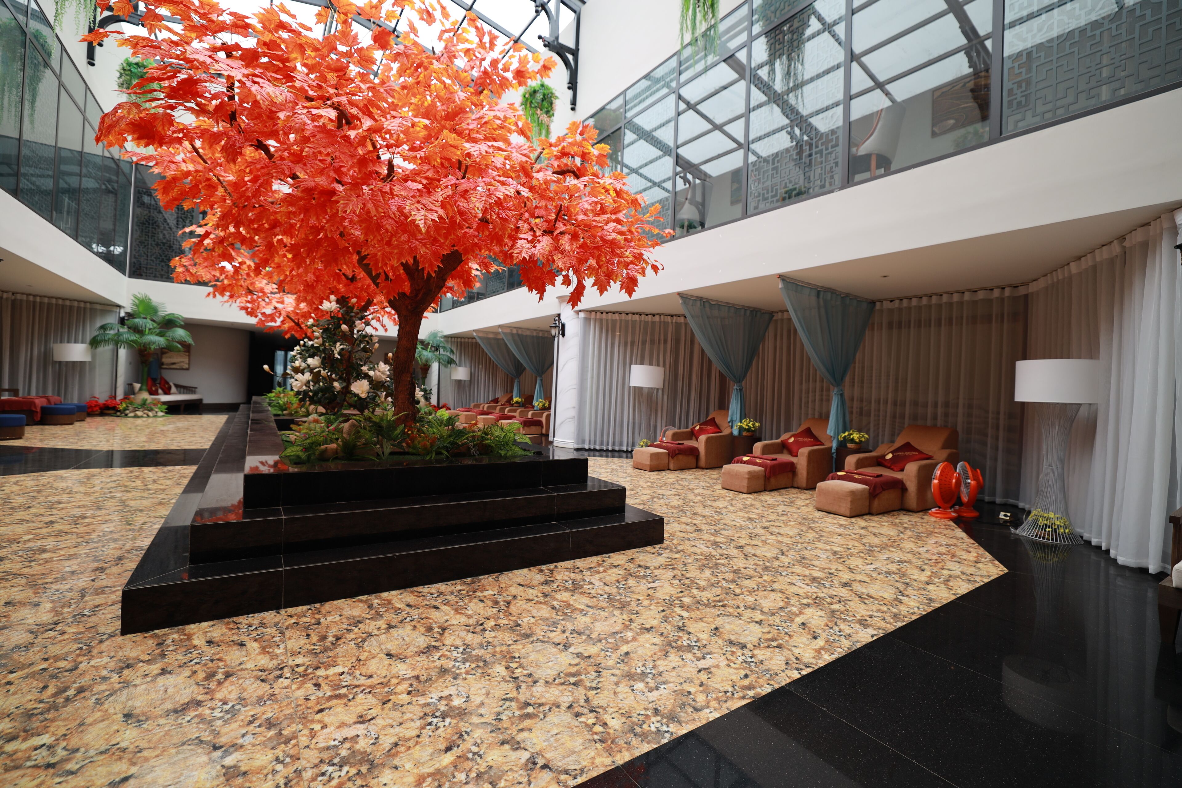 ด้านหน้าที่พัก