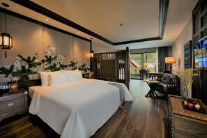 Family Suite, Balcony, Mountain View | Minibar, in-room safe, individually decorated, individually furnished