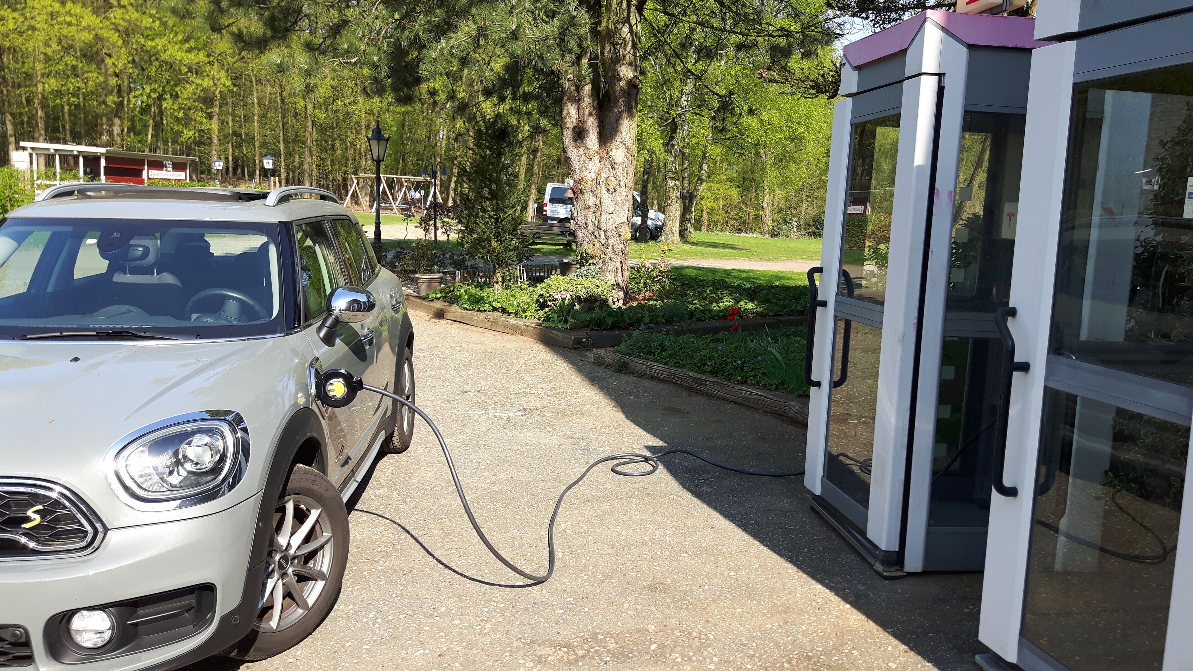 electric vehicle-charging station