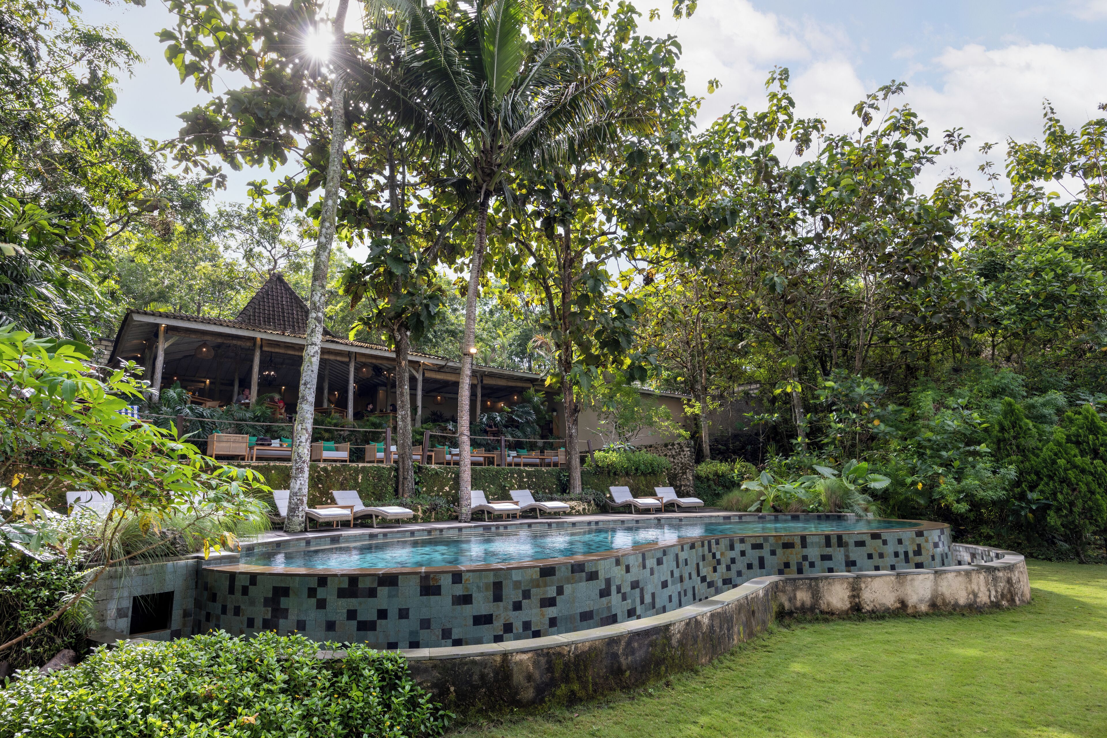 Àrea exterior de l'allotjament