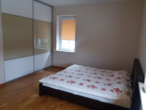 Individually decorated, individually furnished, desk, iron/ironing board