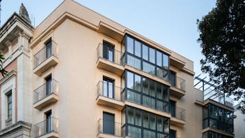 Façana frontal de l'allotjament