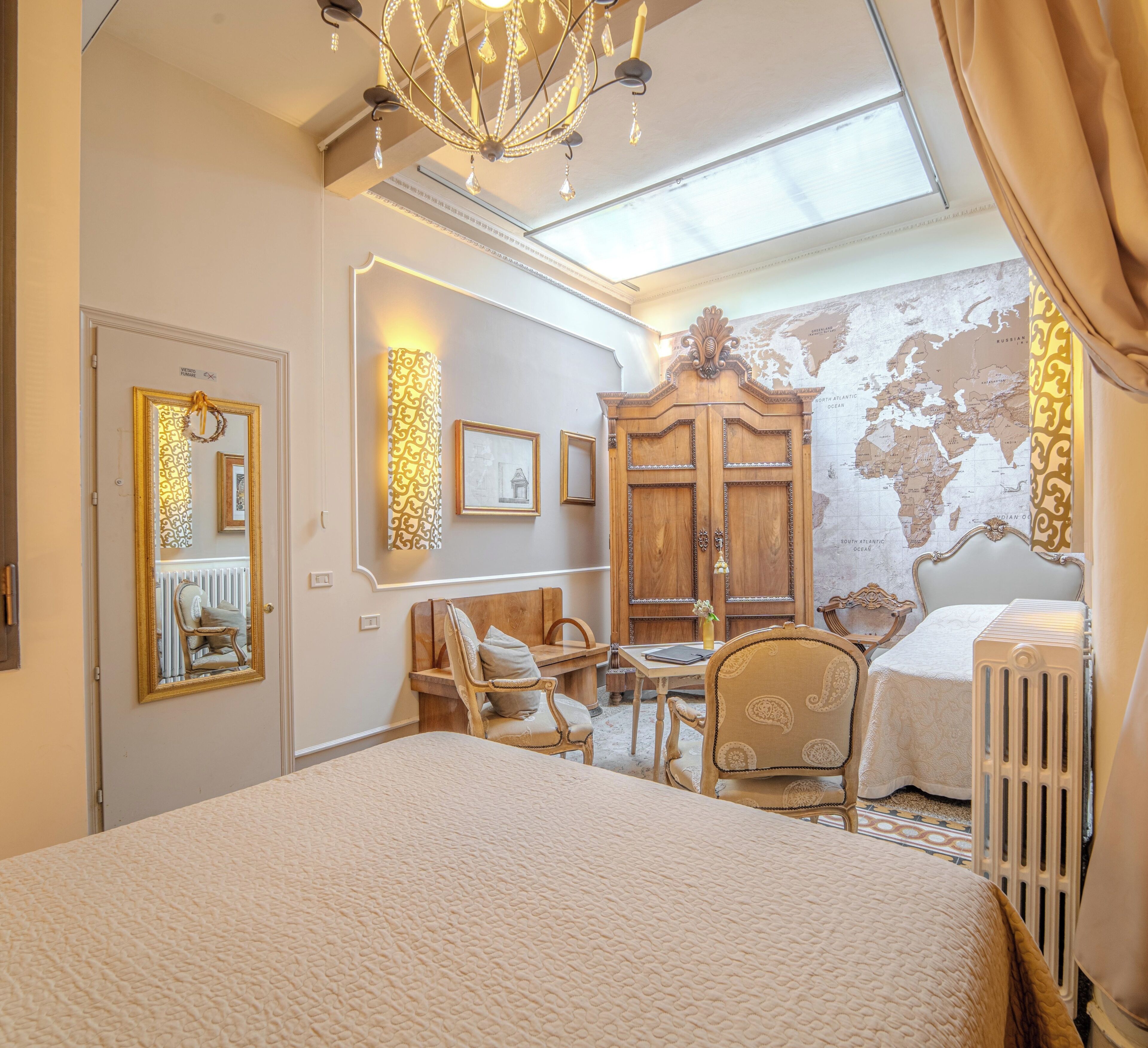 Sviitti, näköala puutarhaan (Diva) | Allergiatestatut vuodevaatteet, pillowtop-patjalliset sängyt