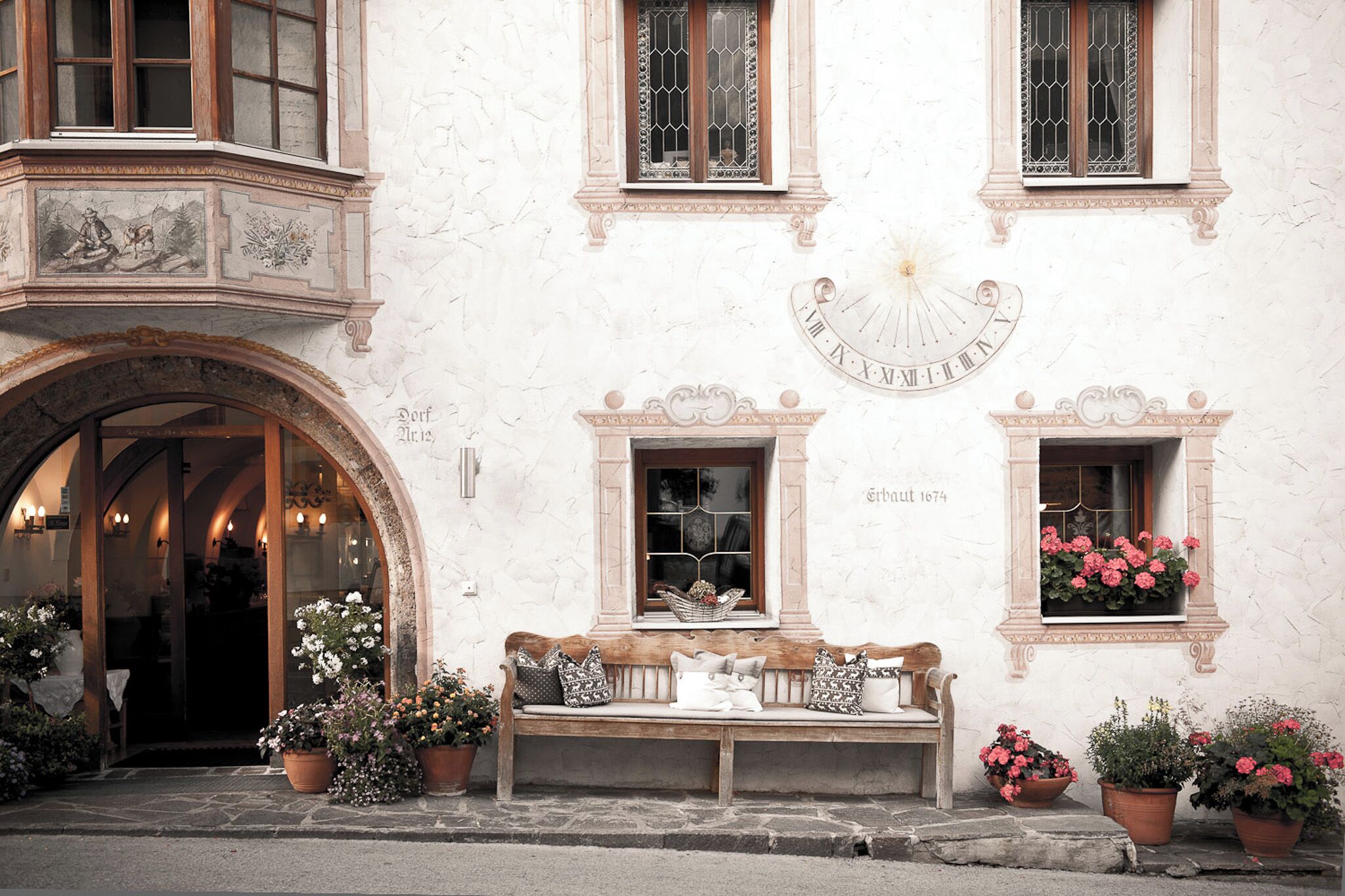 Façade de l’hébergement