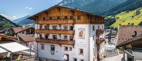 Fassade der Unterkunft