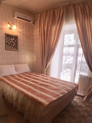 Kahden hengen comfort-huone | Silitysrauta/-lauta, ilmainen Wi-Fi