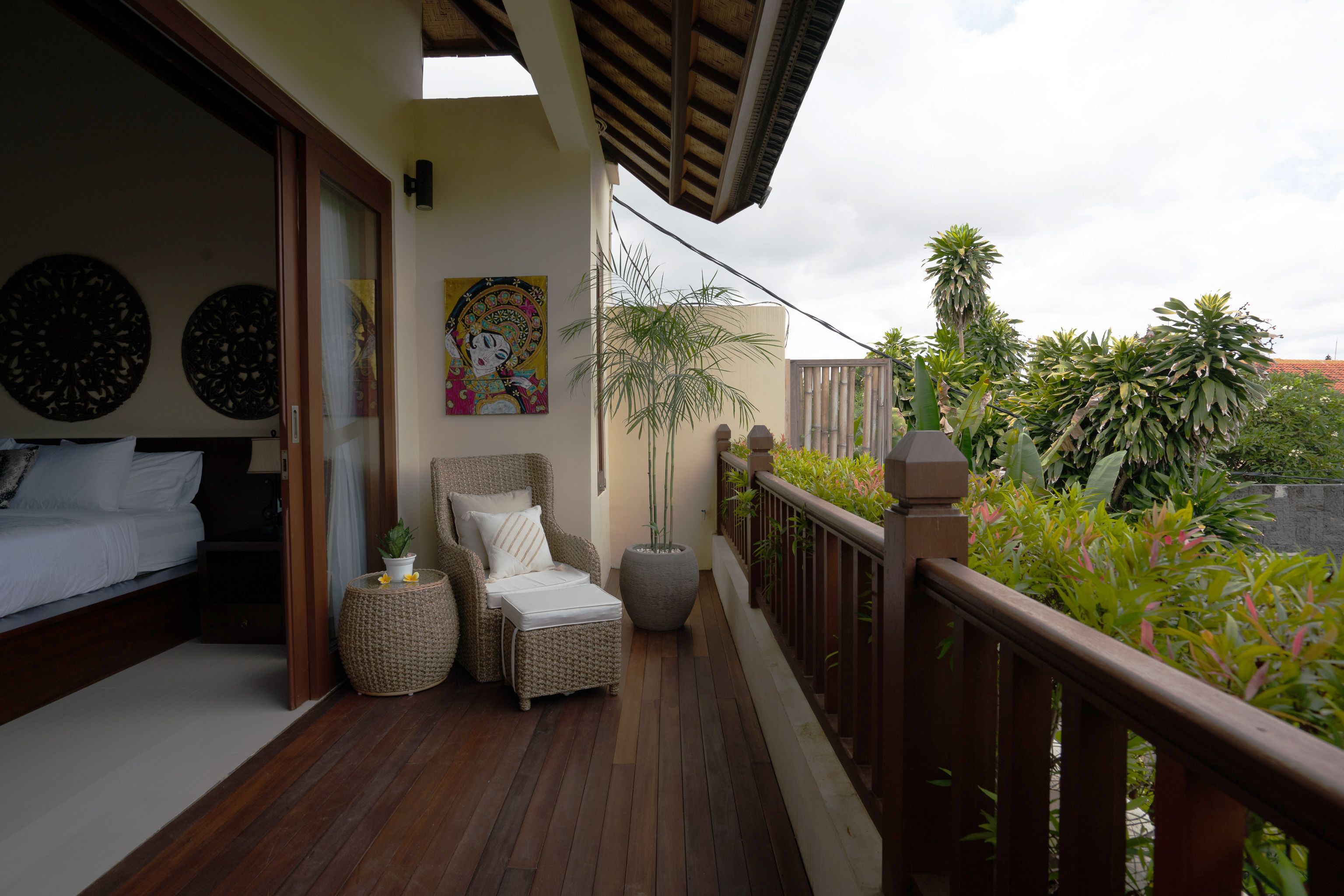 Deluxe Villa, 2 Bedrooms, Private Pool | Balcony