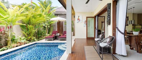 Luxury Villa, 1 Bedroom, Private Pool | Garden view