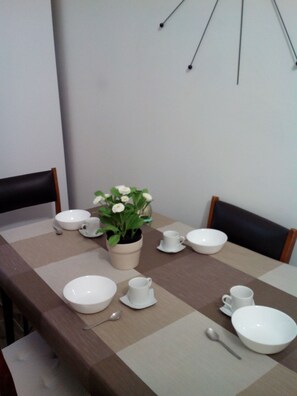 Petit déjeuner buffet compris tous les jours